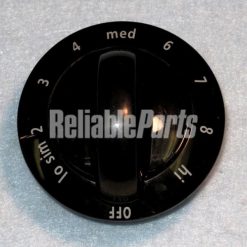 318196634 Frigidaire Oven Surface Unit Control Knob (Black)