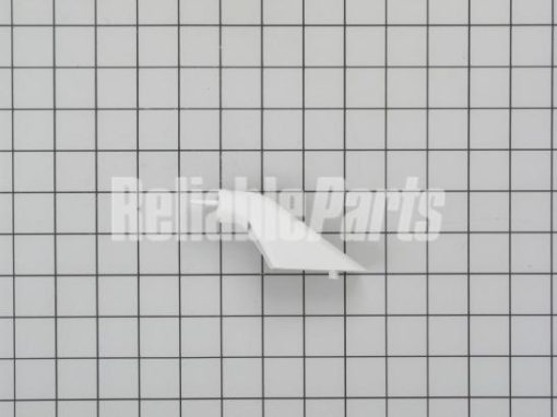 WB7X7189 GE Oven Range Door Handle Endcap White - Image 3