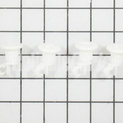 WD12X10327 GE Dishwasher Rack and Roller Stud 4 Pack