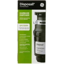 GFC320N GE Disposer 1/3HP Continuous Feed Disposer