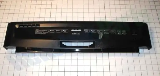 W10811148 Whirlpool Control Panel, Black - Image 3