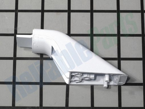 WB7X7189 GE Oven Range Door Handle Endcap White - Image 7