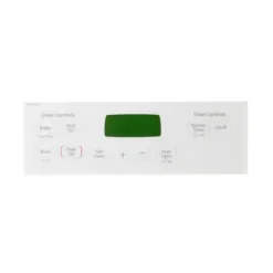 WB27T11014 GE Oven Faceplate Graphics (White)