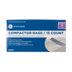 GEN WC35X20283/WX60X1 GE 15" Trash Compactor Bags 15PK
