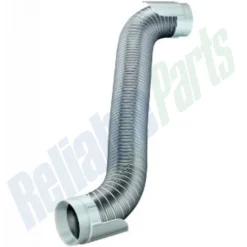 HUPK8WA Deflecto Easy Connecting Dryer Vent Hook-Up Kit, 8 Ft By Deflct-O