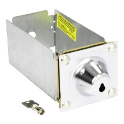 8-1275-0-6 Greenwald Coin Operated Laundry Coin Box UG800B Tubular Lock with Key