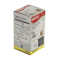 8009 Whirlpool 40W 120V Appliance Light Bulb