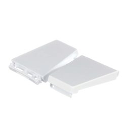 4388286 Whirlpool Refrigerator Shef Bar Endcap Kit 2 Pack White