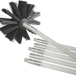 DEFLECTO DVBRUSH12K/6 12-Foot Dryer-Duct Cleaning Kit