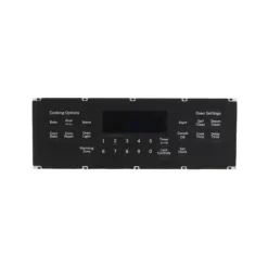 WB27X33138 GE Oven Control and Overlay Assembly