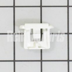 WD12X10304 GE Dishwasher Rack Slide Endcap (White)