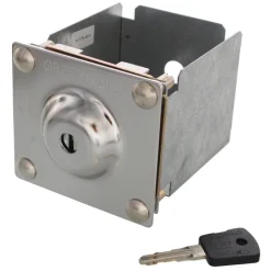 8-1175-0-6 Greenwald Coin Operated Laundry Coin Box UG800A GI Lock Q