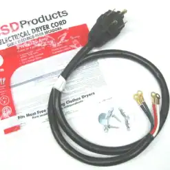 WPL PT400L DC4-30-4 - USD 4' 4 Dryer Wire Cord 30 AMP