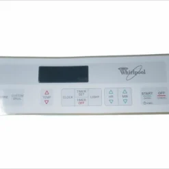 WPL W10909669/W11029431 Whirlpool/KitchenAid Range Control Panel (Stainless)