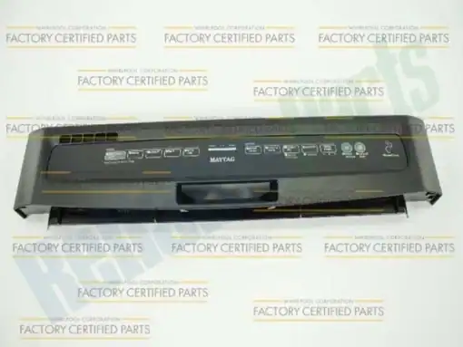W10811148 Whirlpool Control Panel, Black - Image 4