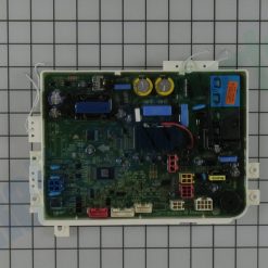 High-quality electronic circuit board for appliance repair, featuring capacitors, relays, and connectors for reliable parts distribution.