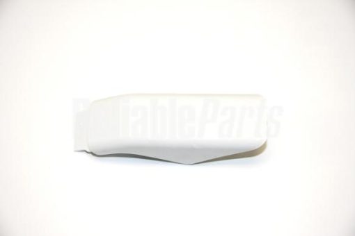WB7X7189 GE Oven Range Door Handle Endcap White - Image 2