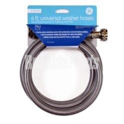 WX14X10005 GE Washing 4' Polymer Coated Water Inlet Fill Hose 2 Pack