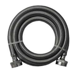 3805FFSS2 Supco Washer Stainless Steel Inlet Hose 2-Pack