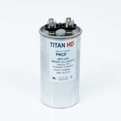 PRCF50A Packard Titan HD Run Capacitor 50 MFD 440/370 Volt Round