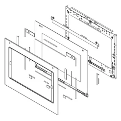 W11600222 Whirlpool Door Glass
