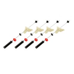 424569P Fisher & Paykel Automatic Washer Suspension Kit 685 Pkt4-Blk