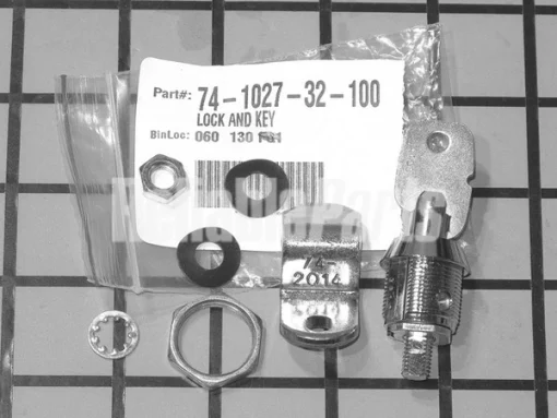 74-1027-32-100 Greenwald Coin Operated Laundry Lock and Key GR100 - Image 3
