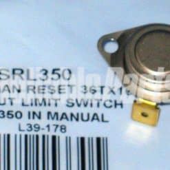 SRL350 Supco Rollout Limit Switch