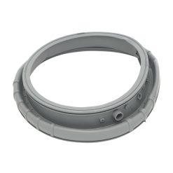 Replacement washing machine door seal gasket for reliable appliance functions.
