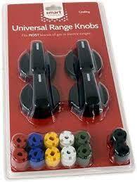KNOBKIT4B Frigidaire Universal Range Black Knob Kit