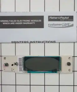 528043P Fisher & Paykel Dishwasher Lcd Board Heat 3M Ph3 Svc