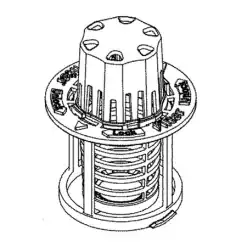 WD12X25995 GE Fine Filter and Basket Assembly