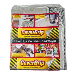 COVERGRIP Supco 3.5' X 4' 8Oz Drop Cloth