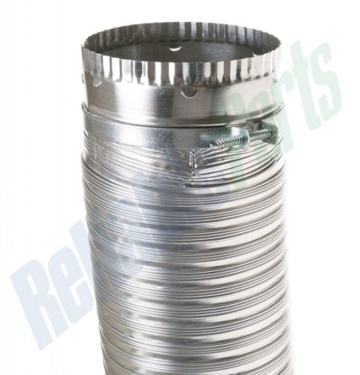 PM08X10085 GE Dryer Universal 8' Flexible Metal Dryer Transition Duct - Image 3