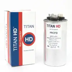 PRCFD353A Packard Titan HD Run Capacitor 35+3 MFD 440/370 Volt Round