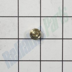 Small metallic part, likely a precision component or fastener for machinery.