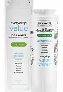 EVFILTER4 Whirpool everydropÂ® value Refrigerator Water Refrigerator Filter 4 (compares to EDR4RXD1)