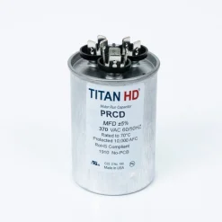 PRCD305A Packard Titan HD Run Capacitor 30+5 MFD 370 Volt Round