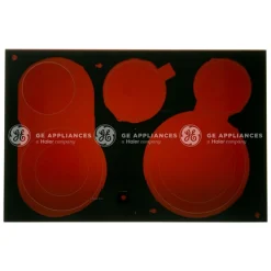 WB62X45228 GE Range Maintop Glass Assembly