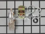 74-1027-32-100 Greenwald Coin Operated Laundry Lock and Key GR100