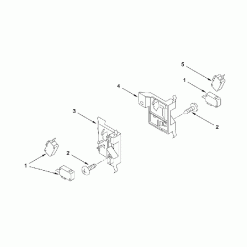 W11610131 Whirlpool Microwave Door Latch