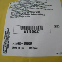W11699927 Whirlpool Door Hinge