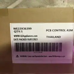 GEN WE22X36399/WE22X37341 GE User Interface Board