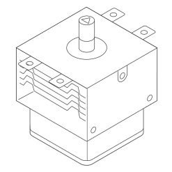 W11590863 Whirlpool Microwave Magnetron