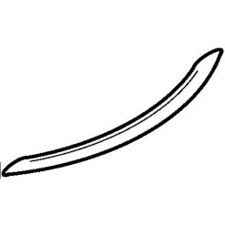 W11028176 Whirlpool Dishwasher Handle
