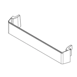 W11230940 Whirlpool Refrigerator Door Shelf Rail/Trivet