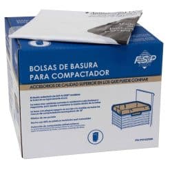 W10165293RB Whirlpool Trash Compactor 18 Inch Plastic Bags - 60 Pack