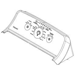 WH42X28201 GE Control Panel Assembly