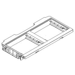 GE OEM WR71X42029 OEM Refrigerator Vegetable Drawer Cover