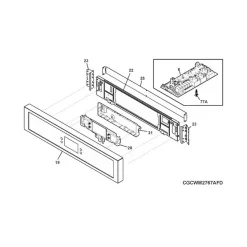 5304536546 Frigidaire Board-Ovc M Mc Aria